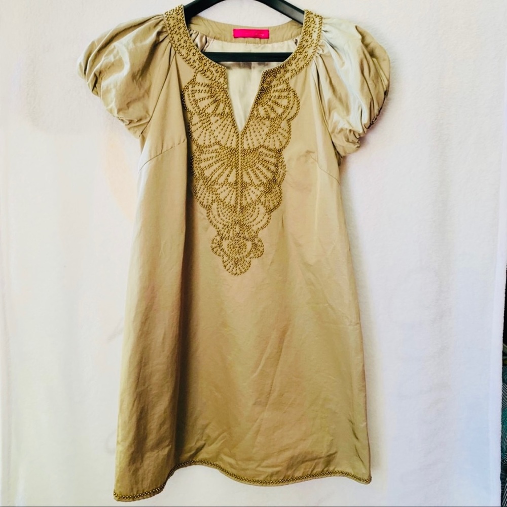 COPY - Narcisa  Lang Cocktail dress in Gold